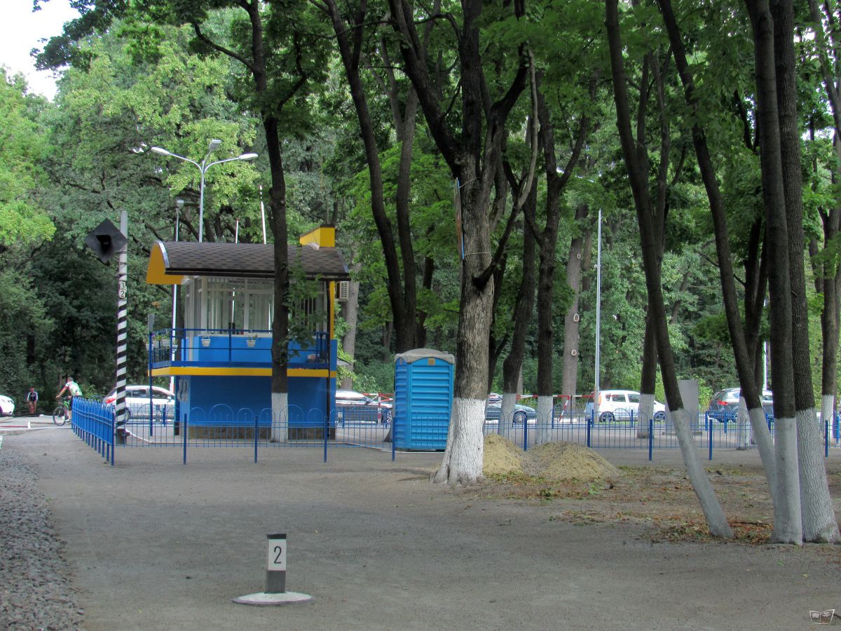 Переезд на ст. Парк в 2017 году