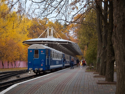 Состав 'Украина' на ст. Парк