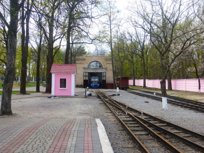 Вид на депо в процессе подготовки к началу сезона